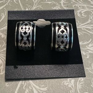 Brighton Intrique Soirée Half Hoop Earrings